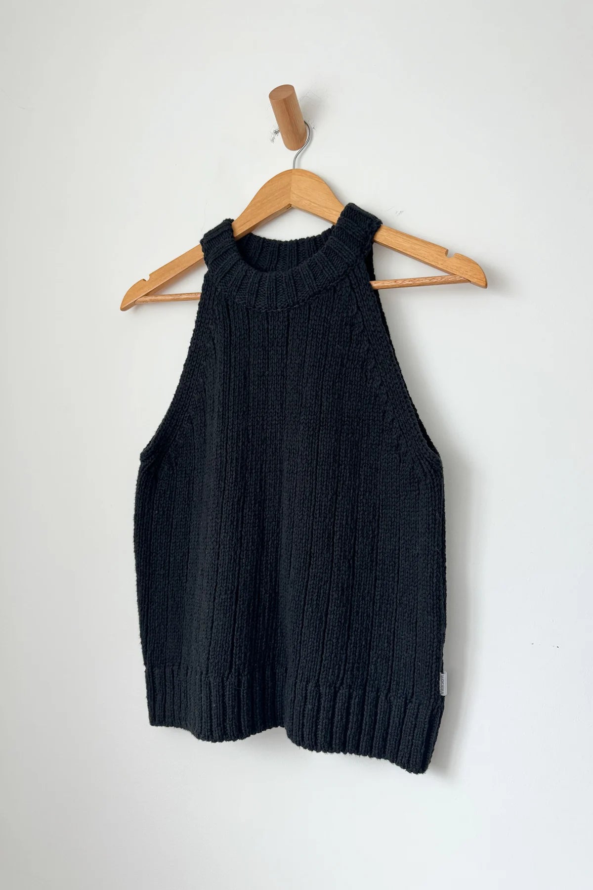 CLAIRE SWEATER TANK BLACK (was $160)